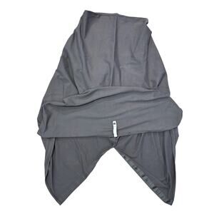 Lululemon Vinyasa Scarf Wrap Black Snap Convertible Yoga Travel